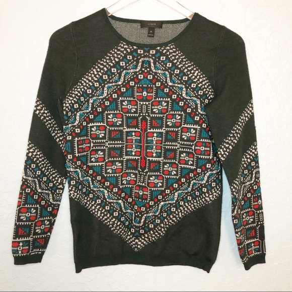 J crew christmas sweater Clearance